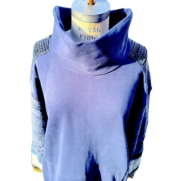 NWT Anthropologie Daily Practice cozy cowl neck tunic dress. Size Large - Picture 7 of 12